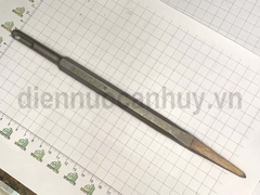 Mũi đục bê tông Berrylion 14x250mm - đầu nhọn, loại nhỏ- chuyên phá gạch, đường nhựa