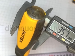 Mũi đục cao cấp Welloo lưỡi thẳng 12mm