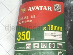 Mũi khoan bê tông xuyên tường 18mm x 350 mm Arbalest