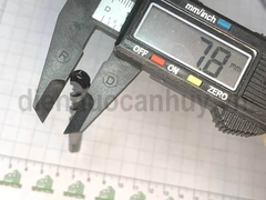 Mũi khoan kính gạch men 2 cạnh Berrylion 042004008 8mm. Dòng chuyên nghiệp khoan êm, thoát phôi nhanh cho thợ thi công