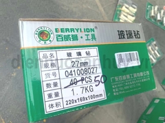 Mũi khoan kính phi 27 Berrylion