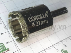 Mũi khoan kính phi 27 Corolla