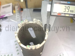 Mũi khoan rút lõi phi 63 dài 370 mm (mũi rút lõi khô)