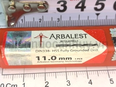Mũi khoan sắt Arbalest trắng HSS 11mm