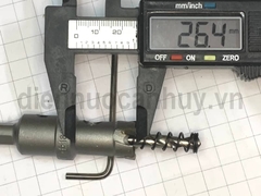 Mũi khoét lỗ hợp kim Berrylion phi 18 (18mm) - Chuyên khoan Inox, sắt thép (Chuẩn công nghiệp)