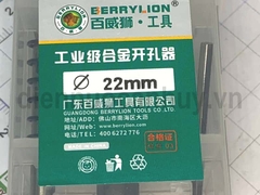 Mũi khoét sắt 22 xanh Berrylion