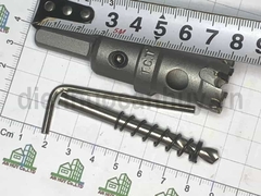 Mũi khoét sắt 22 xanh Berrylion