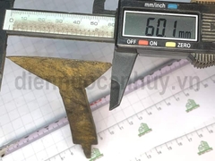 Mũi đục gỗ lưỡi thẳng lệch 6cm
