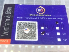 Mũi khoan đa năng 4 cạnh chuôi lục giác 6mm