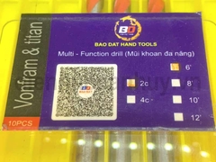 Mũi khoan đa năng 2 cạnh chuôi tam giác 6mm