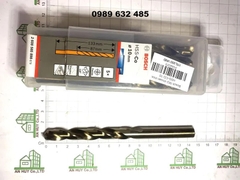 Mũi khoan inox Bosch 10mm vàng HSS-Co