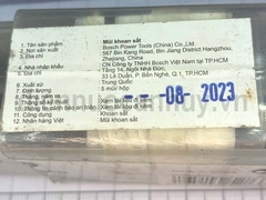 Mũi khoan inox Bosch 10mm vàng HSS-Co