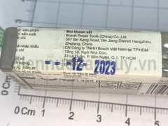 Mũi khoan inox Bosch vàng HSS - Co 3.2mm