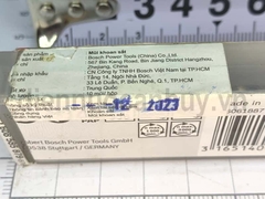 Mũi khoan inox Bosch 3.5mm vàng HSS-Co