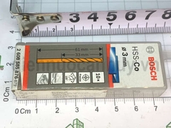 Mũi khoan inox Bosch vàng HSS - Co 3mm