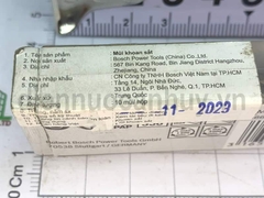 Mũi khoan inox Bosch vàng HSS - Co 3mm