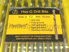 Mũi khoan inox 4.2mm FasTart