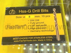 Mũi khoan inox 8.0mm FasTart