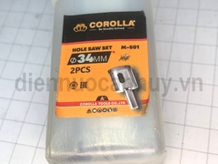 Mũi khoan kính Corolla 34