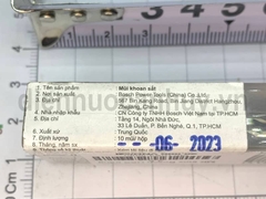 Mũi khoan sắt Bosch HSS trắng 3.5mm