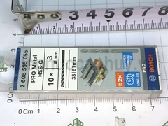 Mũi khoan sắt Bosch HSS trắng 3mm