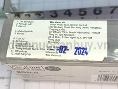 Mũi khoan sắt Bosch HSS trắng 4mm