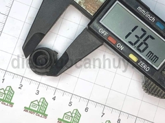 Nắp chụp nhựa bịt đầu sắt tròn phi 16