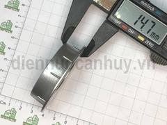 Nắp luồn dây điện bàn làm việc phi 50 mầu trắng