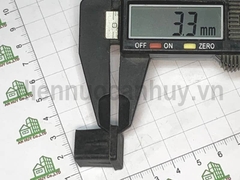 Nắp nhựa bịt trong đầu sắt hộp 16x16