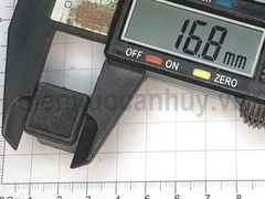 Nắp nhựa bịt trong đầu sắt hộp 16x16