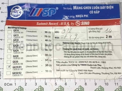 Nẹp luồn dây điện ghen hộp Sino SP GA30-30x14mm (2.01 m/thanh)