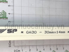 Nẹp luồn dây điện ghen hộp Sino SP GA30-30x14mm (2.01 m/thanh)