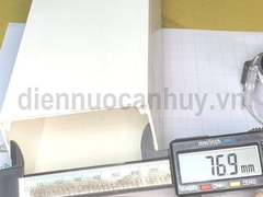 Nẹp luồn dây điện ghen hộp Sino SP GA80/02-80x60mm (2.01 m/thanh)