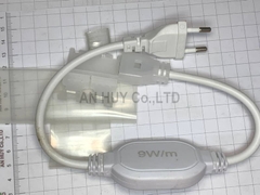 Nguồn led dây bọc nhựa Rạng Đông as Trắng (1m = 9W)