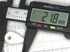 Nhựa trắng đục kẹp gương giọt nước
