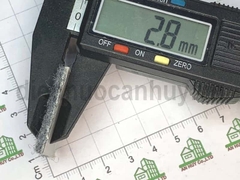 Nỉ xám vuông 30x30 có dính