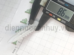 Nở nhựa số 8 xịn dùng với khoan 12 tường gạch vít 6 dài (12x70)