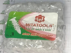 Nở nhựa trắng số 3 dùng cho vít 4 mũi khoan 6 (6x30)