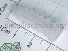 Nở nhựa trắng số 3 dùng cho vít 4 mũi khoan 6 (6x30)