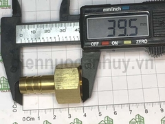 Nối đuôi chuột đồng ren ngoài 21 về ống  12