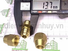 Nối lã 2 đầu ống đồng 10