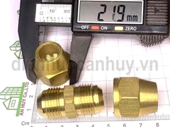 Nối lã 2 đầu ống đồng 12
