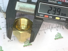 Nối lã ống đồng 10 ren trong 21 (10 - 1/2)
