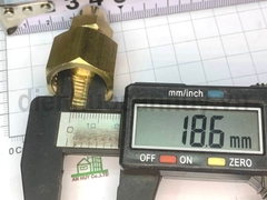 Nối lã ống đồng 10 ren trong 21 (10 - 1/2)