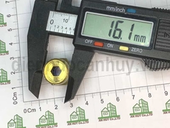Nối nhanh đồng ống 8 ren 17