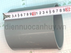 Nối thẳng trơn nhựa PVC Tiền Phong măng sông 140