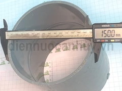 Nối thẳng trơn nhựa PVC Tiền Phong măng sông 140