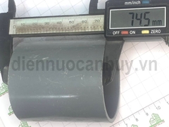 Nối thẳng trơn nhựa PVC Tiền Phong măng sông MS 60