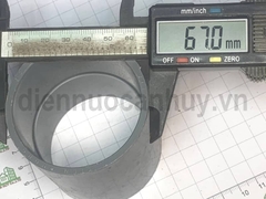 Nối thẳng trơn nhựa PVC Tiền Phong măng sông MS 60