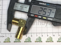 Nối vuông đuôi chuột ren ngoài 13mm- ống 12mm - Giải pháp đấu nối nhanh ống cao su vào đường ống cứng chống rò rỉ